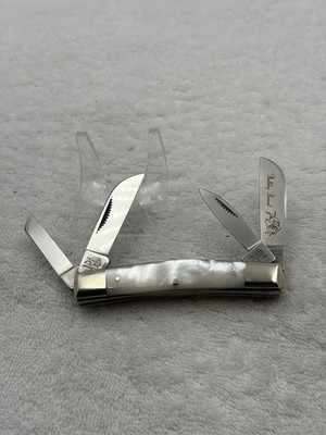 Bulldog Brand Hand Forged 4 Blade Pearl Congress Knife Made Germany 2006 (#64)
