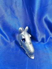 Marx NOBLE KNIGHTS 1968 Horse Head Valor Armor Chamfron Piece Silver - Original