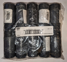 Pack of 10 B K 1 In. MIP x 3 In. Schedule 80 PVC Nipple 505-030 PVC S80 1" x 3"