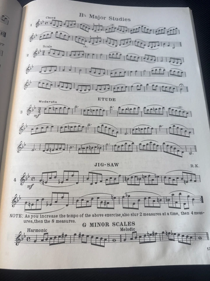 Rubank No. 89 Intermediate Method for Oboe by Skornicka & Koebner Music Book - Image 3 of 3