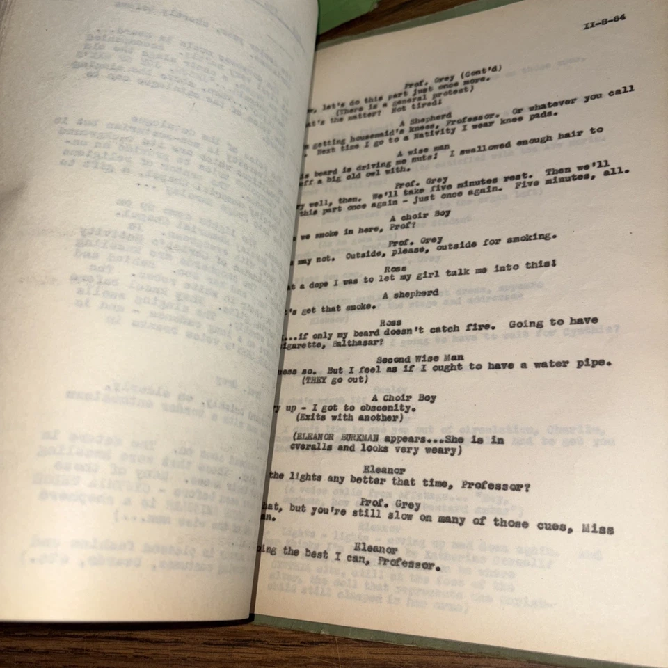 VTG Original Leah Salisbury Play Script: The Bo Tree by Frank Gabrielson - Image 3 of 4