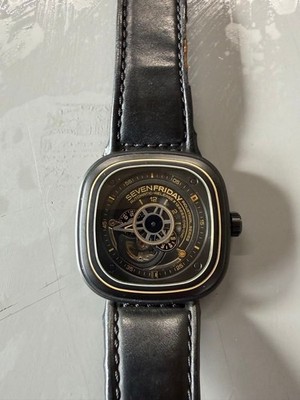 Sevenfriday Industrial Series Automatic Square Watch Steel From Japan
