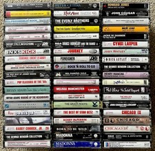 85 - Cassette Tape Lot - Various Artists - Rock Pop Country Oldies  VG 