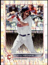 AUSTIN HEDGES 2022 TOPPS FOILBOARD 96/390 GUARDIANS HY3