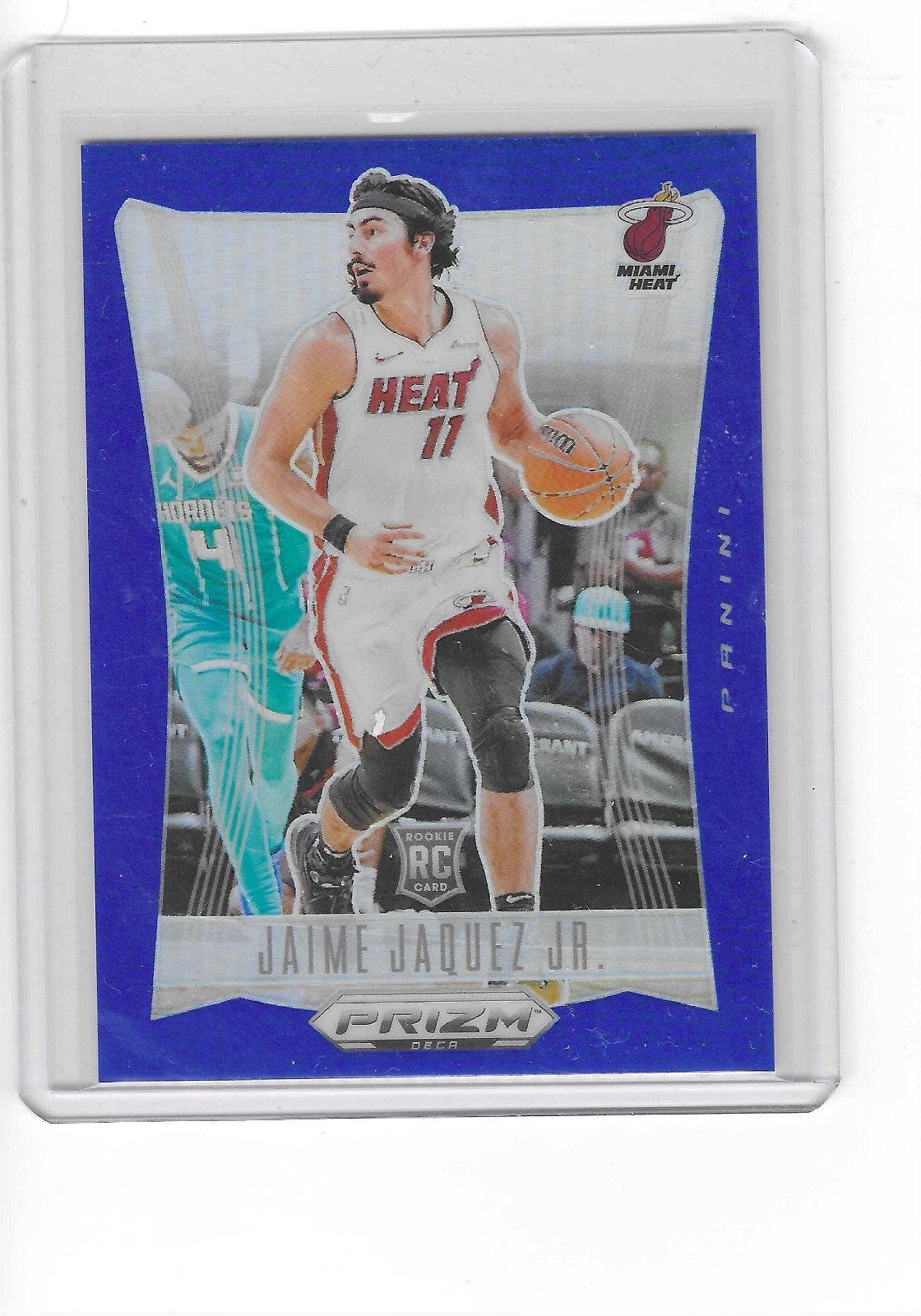 2023-24 Panini Prizm Deca - Jaime Jaquez Jr. #129 Blue Prizm /149 (RC)