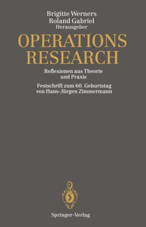 Operations Research Brigitte Werners