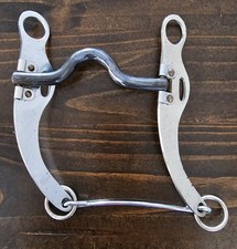 Solid Mouth Port Horse Bit