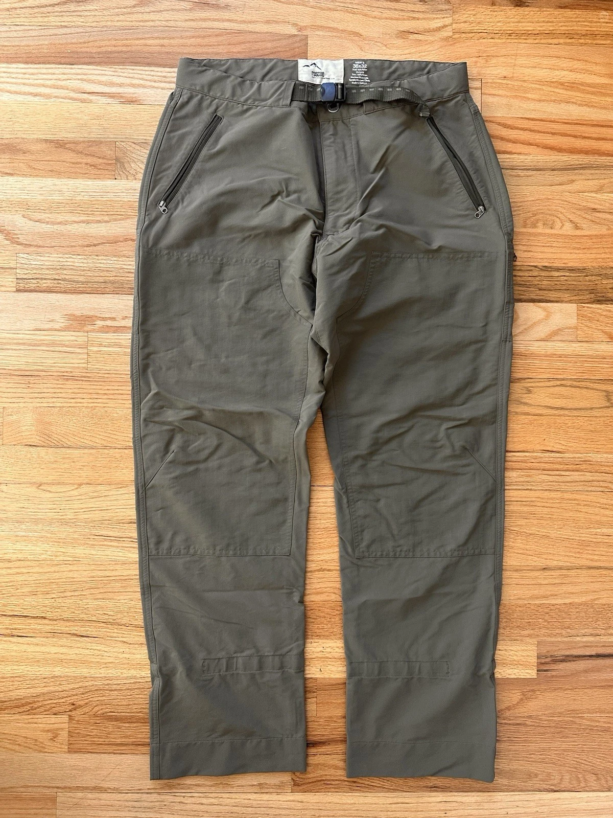 ROSCOE OUTDOOR HELLROARING Climbing Hiking Biking Stretch Pants Mens 36x32