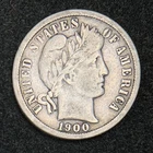 1900 10C Barber Dime