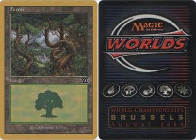Forest - 6th Edition 347 - Nicolas Labarre - 2000 ~ Heavily Played World Champio