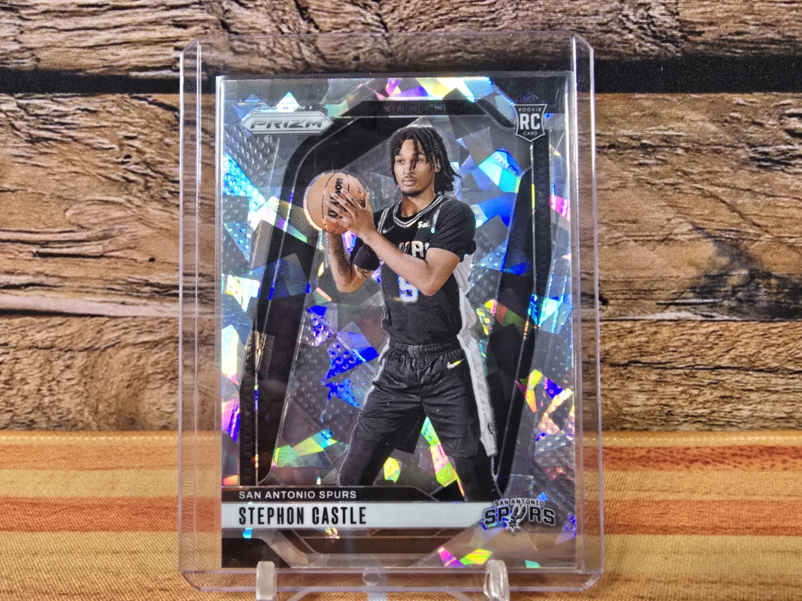 2024-25 Panini Prizm Basketball  Stephon Castle #234 Silver Ice Prizm (RC)
