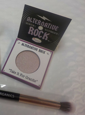 the Balm Cosmetics~2 Palettes  Take it for Granite & Random Double end Brush