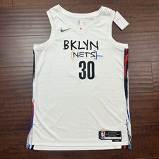 Nike City 22/23 Edition Brooklyn Nets Seth Curry #30 Swingman Jersey Men’s Sz S