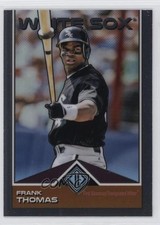 2024 Topps Transcendent Collection Icons Chrome Frank Thomas #47 HOF 3u0