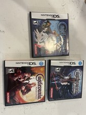 Castlevania Dawn of Sorrow, Portrait of Ruin, Order of Ecclesia Bundle/Lot (NDS)