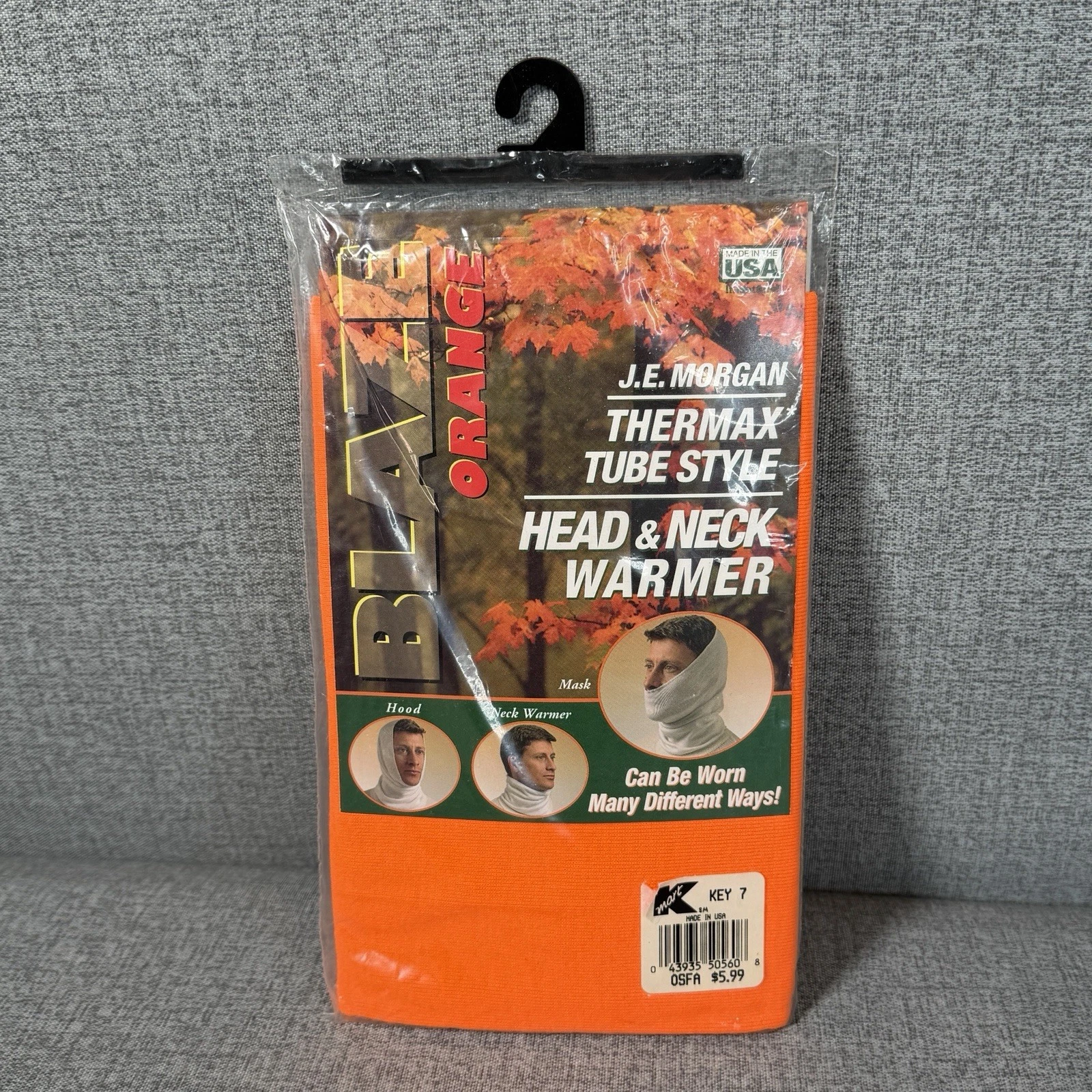 Rare New Vintage JE Morgan Thermax Head & Neck Tube Warmer Blaze Orange USA Made
Opens in a new wind