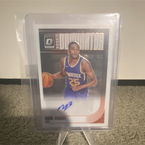 Mikal Bridges #MKB 2018 Panini Donruss Optic Signature Series card