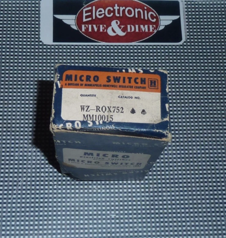 Interruptor límite microinterruptor WZ-RQX752 WZRQX752 15 AMP 480 VAC 1/4 HP 250 VDC Foto 2 de 2