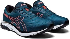 Herren Asics GEL-PULSE 12 Turnschuhe Schuhe Original Blau Neu Größe 14