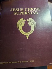 Jesus Christ Superstar Theater Program & Libretto (Chicago Production 1975)