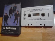 RARE OOP Pretenders CASSETTE TAPE Learning to Crawl PAUL CARRACK 1984 NO UPC 