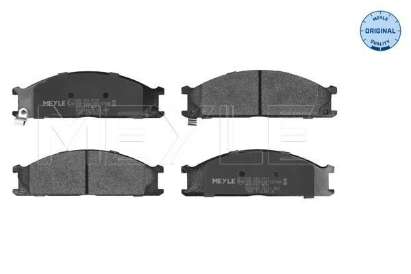 Meyle Kit De Plaquettes De Frein, Frein À Disque -Original: True To Oe. 025 213 4717 0252134717 Nissan - Image 3