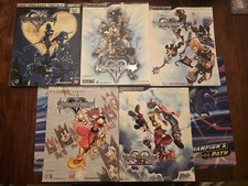 5 Strategy Guide Lot Kingdom Hearts I, II Bir...