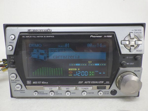 Pioneer Carrozzeria FH-P88MD 2DIN CD MD Player Car Audio Head Unit Pioneer Carrozzeria FH-P88MD 2DIN CD MD Player Car Audio Head Unit