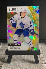 2023-24 Upper Deck Allure Matthew Knies 133 Yellow Taxi Rookie Maple Leafs RC