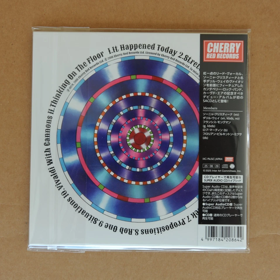 Curved Air - Air Conditioning (2025 Remaster + bonus) Japan Limited Hybrid SACD Foto 2 de 2