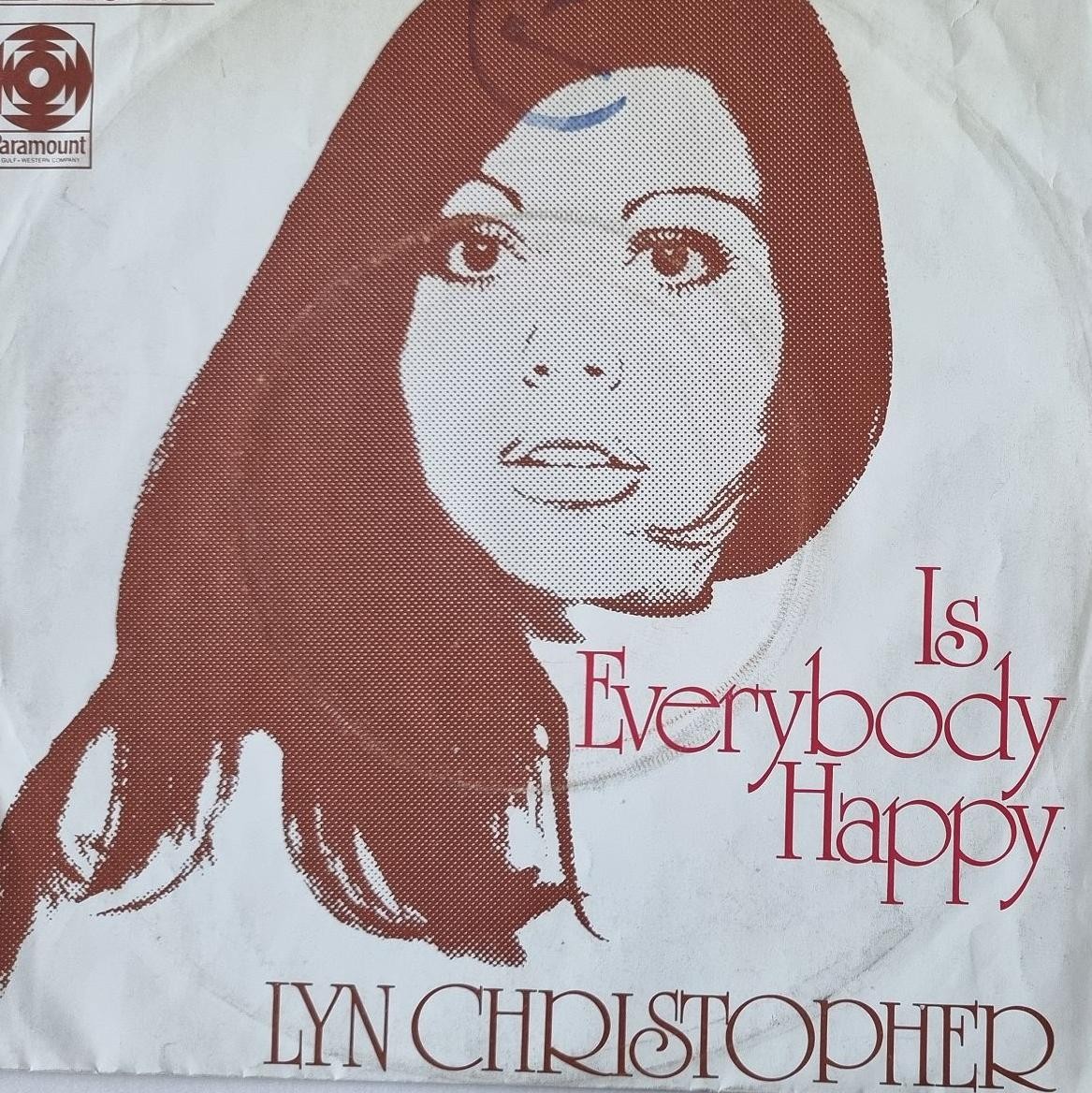 Lyn Christopher - Is Everybody Happy 7'' Vinyl Germany