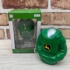 John Deere Green Tractor Hoodie Ornament Christmas Holiday Gift Farm Tractor