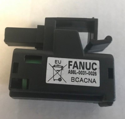 Brand New Fanuc A98L-0031-0026 Fanuc A02B-0309-K102 3V 1740mAh  Battery