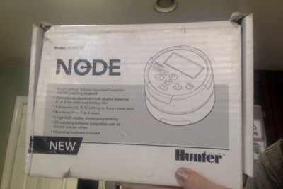 Hunter node, single irrigation controller