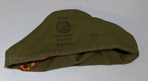 Vintage BSA Boy Scouts Of America Uniform Lot Neckerchief Slide Belt Buckle I - Picture 3 of 11