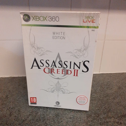 Sealed Assassins Creed II 2 White Edition Xbox -  Action Figure