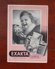 IHAGEE EXAKTA VAREX VX SALES BROCHURE, IN GERMAN/cks/193682