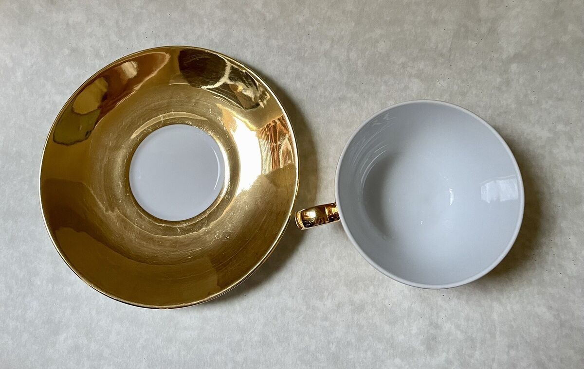 Royal Worcester Lustre Gold Tea Cup & Saucer | eBay Royal Worcester Lustre Gold Tea Cup & Saucer | eBay