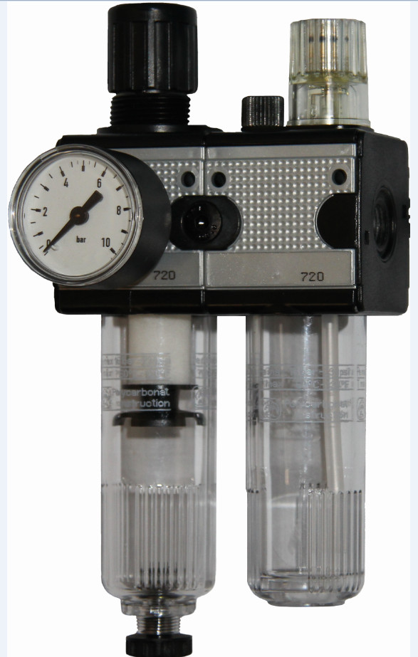 MULTIFIX, G 1, CL-55 G, Wartungseinheit 2-teilig mit Polycarbonatbehälter