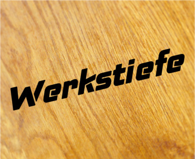 Work Depth Sticker Low Static Suspension Lowered Ground Clearance OEM