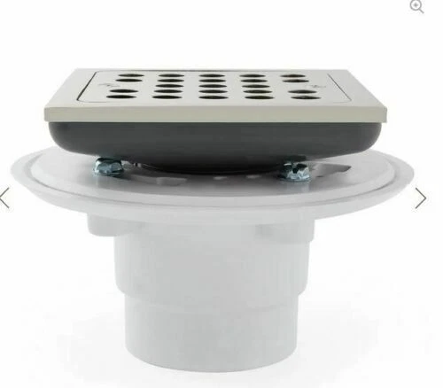 Signature Hardware 948036 Menlo Shower Drain Strainer chrome SH608CP - Picture 2 of 2