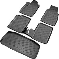 FußMatten & Kofferraumwanne Set Passend FüR Fiat Panda II | 169 | 2003-2012