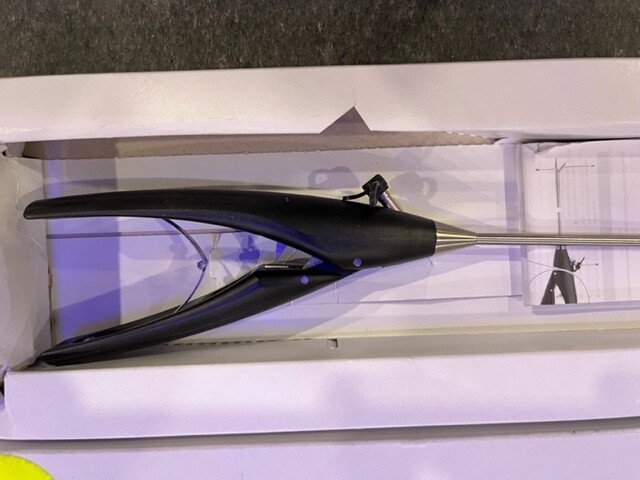 Aesculap PL414R Durogrip viper needle holder laparoscopic new | eBay
