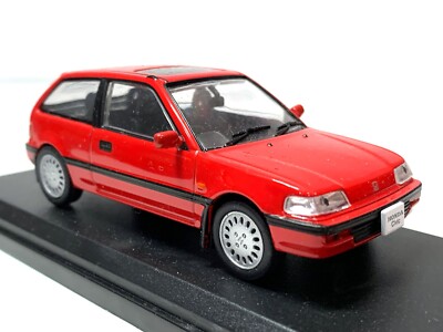 RARE RETIRED NOREV HONDA CIVIC HATCHBACK 1990 RED 1/43 | eBay