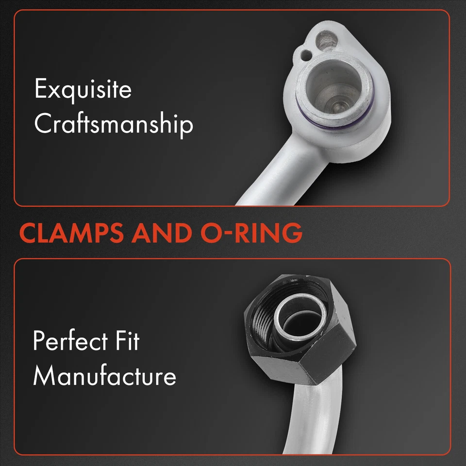 Línea de succión para Volkswagen Passat 1998-2001 Audi A4 Quattro 1999-2001 L4 1,8 L Foto 2 de 4