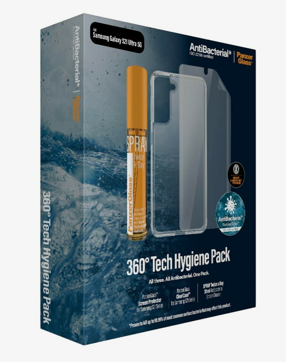 PanzerGlass™ Samsung Galaxy S21 Ultra/Ultra 5G Hygiene Pack
