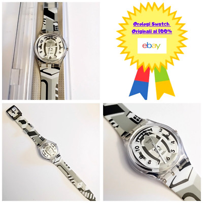 Swatch Gent Perspective GK169 1993 Vintage Armbanduhr 90er Neu NOS