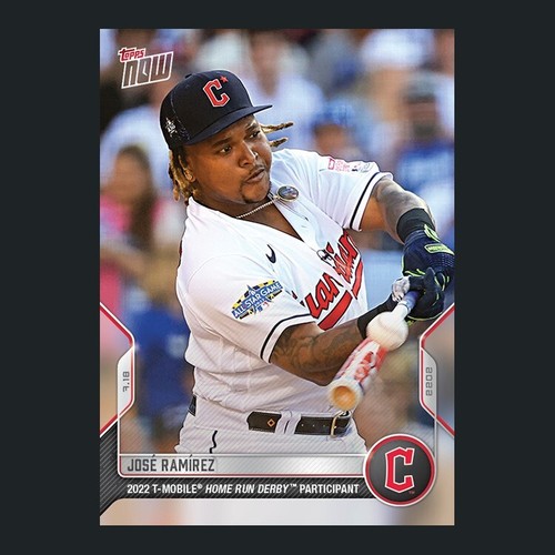 2022 Topps Now 565 José Ramírez
