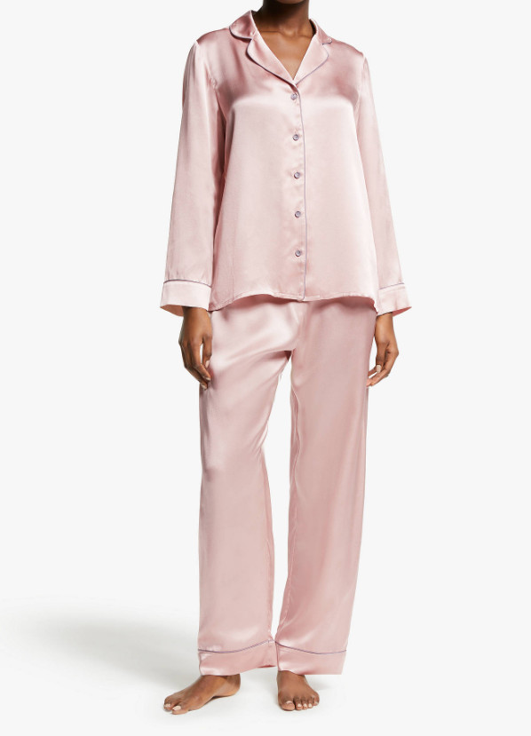 Piped Pure Silk Top Size Small Raspberry LAST ONE AVAILABLE!!  John Lewis CA50 image 5
