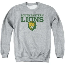 Southeastern Louisiana Uni Adult Crewneck Sweatshirt Stacked, Athl Heat, S-3XL